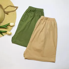 شورتک ساده رنگی کد 652