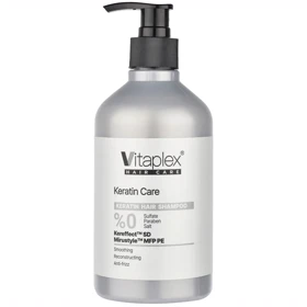 شامپو مو ویتاپلکس مدل KC01 مناسب موی کراتین شده 500ml ضد موخوره