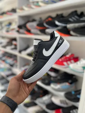 کفش اسپرت Nike Force 1 مردانه رنگ مشکی نایک سفید
