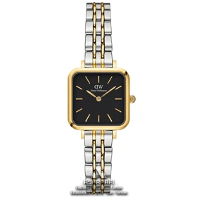 ساعت دنیل ولینگتون صفحه مشکی Daniel Wellington Quadro SGK