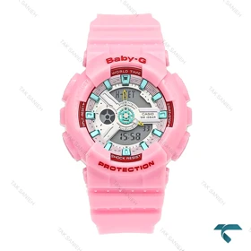 ساعت بیبی جی BA110 زنانه صورتی Baby G-5841-G