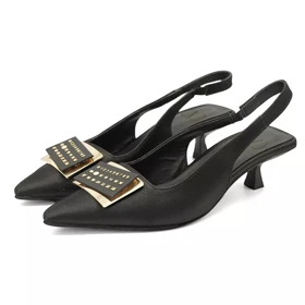 کفش مجلسی زنانه پاشنه‌دار 3 سانت مدل 400322 _ sandal valentino