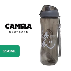 قمقمه نشکن Camela رنگ خاکستری اصلی – حجم 550 میل