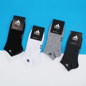 جوراب مچی مردانه نخی – پک 4 عددی برند Adidas