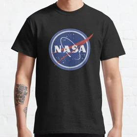 تیشرت با طرح nasa ناسا Embroidered کد 12836