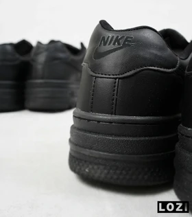 کفش کتانی بزرگ پا مشکی نایک NIKE AIR FORCE مدل 4101