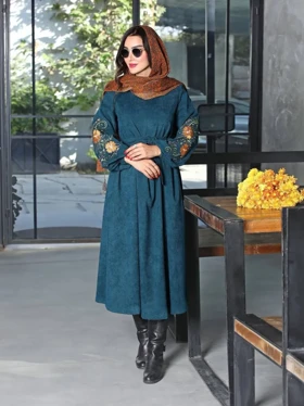 پیراهن گلدوزی دلوین