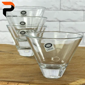 پیاله سرو بیضی مخروطی 6 عددی لیمون