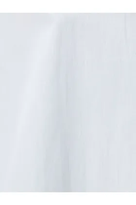 پیراهن کلاسیک آستین بلند دکمه دار جیب پنبه‌ای 4SAK60188UW