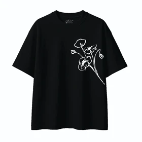 تیشرت مینیمال رز (minimal rose)