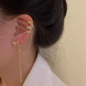 گوشواره پروانه آویز دار
