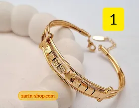 دستبند زنانه طلایی مارک ysx