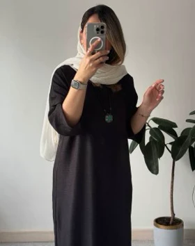 پیراهن مانتویی ثمر