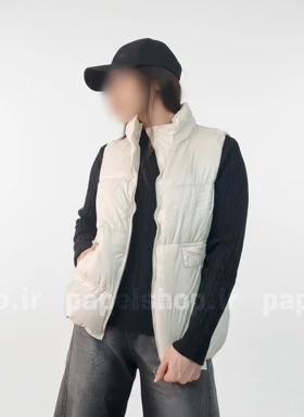 پافر زنانه ورنی پایین کش