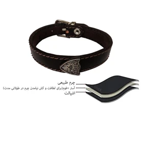 دستبند چرم وارک مدل رایبد کد rb169