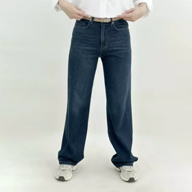 شلوار جین نیم بگ 1008502