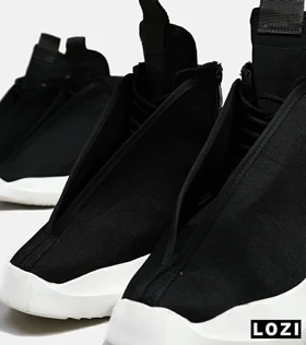 کفش کتانی مردانه مشکی سفید Rick Owens Horse Feet