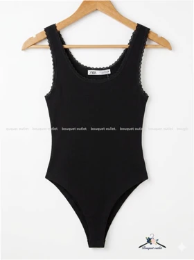 بادی مشکی کبریتی زارا ZARA