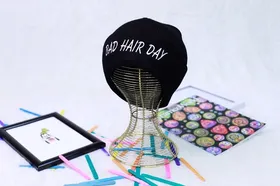 کلاه بافت bad hair day