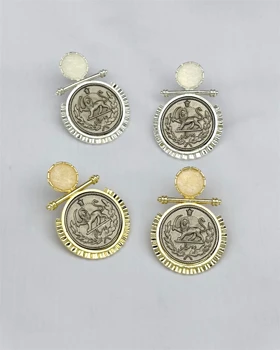 گوشواره سکه دو ریالی