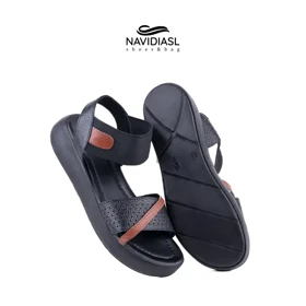 کفش زنانه چرم تابستانی کد 2041004