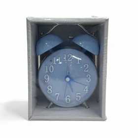 ساعت شماطه دار محدب رومیزی RUISUNG (آبی)