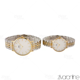 ست ساعت دنیل ولینگتون دورنگ طلایی صفحه سفید 105281