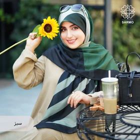 روسری نخی پژواک (سبز)