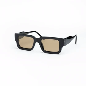 عینک آفتابی مردانه وزنانه لوکس سپوری SEPORIمدل Rectangle SG-58113 (مشکی عدسی عسلی)