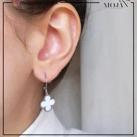 مشخصات و خرید گوشواره ونکلیف سفیدکد608