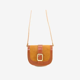 کیف دوشی چرم زنانه