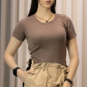 تیشرت کبریتی زنانه مدل wct011