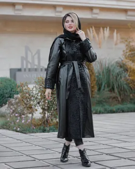 پالتو بلند زمستانی مدل یاسمین