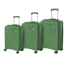 چمدان نشکن روداستار مدل ROADSTAR - RS900 SERIES سری 3 عددی (زیتونی)