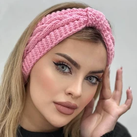 هدبند پاپیون بافت دار
