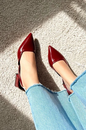 کفش پاشنه‌بلند کلاسیک زنانه polka-store polka-store