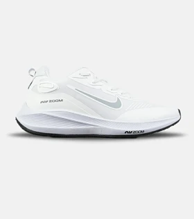 کفش کتانی مردانه و زنانه سفید نایک NIKE air zoom مدل 7590
