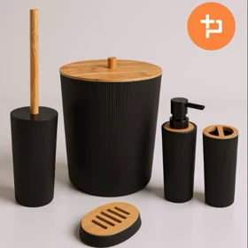 ست 5 تکه بهداشتی در بامبو LIZA در دو رنگ