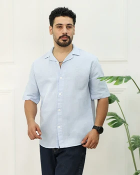 پیراهن کنفی ساده مردانه 0896