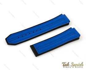 بند ساعت مچی هابلوت آبی Hublot-Strap-3893-G
