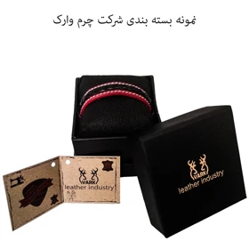 دستبند چرم وارک مدل حامی کد rb247