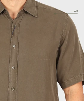 پیراهن مردانه میلانو آستین کوتاه 5460