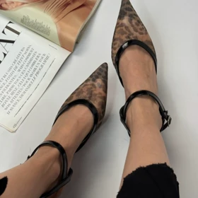 پاشنه سه سانت ورنی 4074