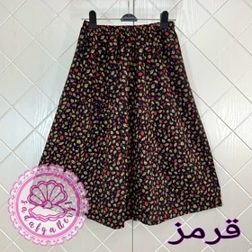 دامن نخی کوتاه برگی