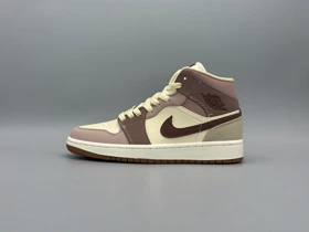 کتانی نایکی جردن1 دارک پونی/Nike AJ1 low Dark Pony