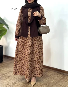 ست پیراهن مانتویی و وست آتیسا 2