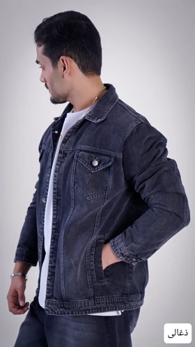 کت مردانه جین_کد4537