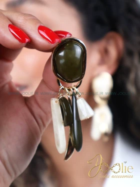 گوشواره زنانه مدل پرک کدE1232