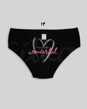 شورت پشت چاپ زنانه نخی wonder full