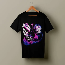 تیشرت با طرح arcane کد 68222